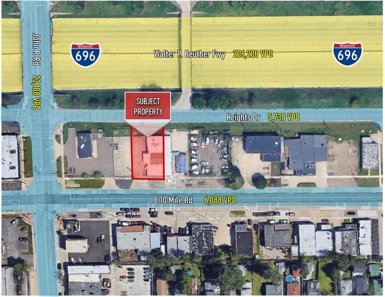 More Photos Of 45-47 E 10 Mile Rd, Madison Heights Warehouse For Sale