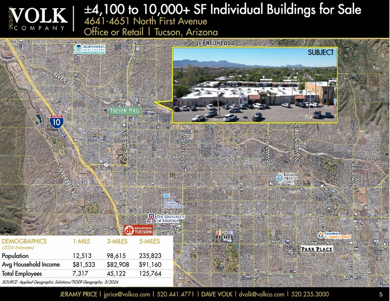 More Photos Of 4615-4651 N 1st Ave, Tucson Office For Sale