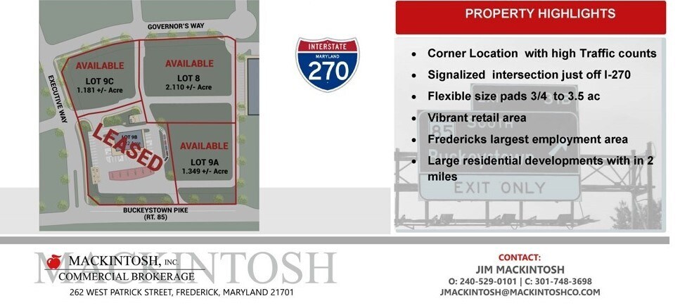 More Photos Of Buckeystown Pike, Frederick Land For Sale