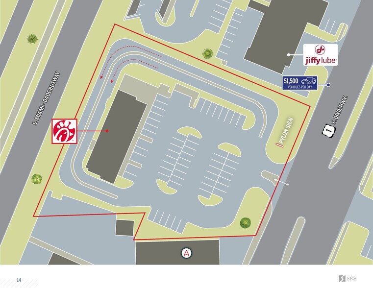 More Photos Of 18240 S Dixie Hwy, Miami Fast Food For Sale