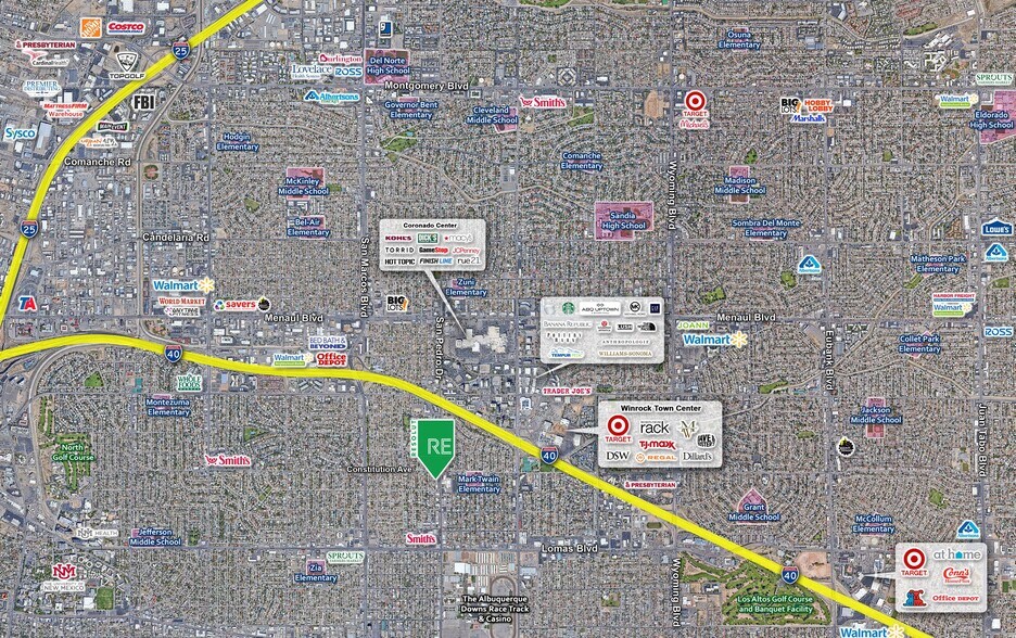 More Photos Of 1619-1625 San Pedro Dr NE, Albuquerque Storefront For Sale
