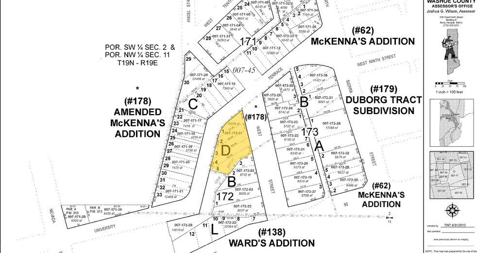 More Photos Of 208 University Ter, Reno Land For Sale