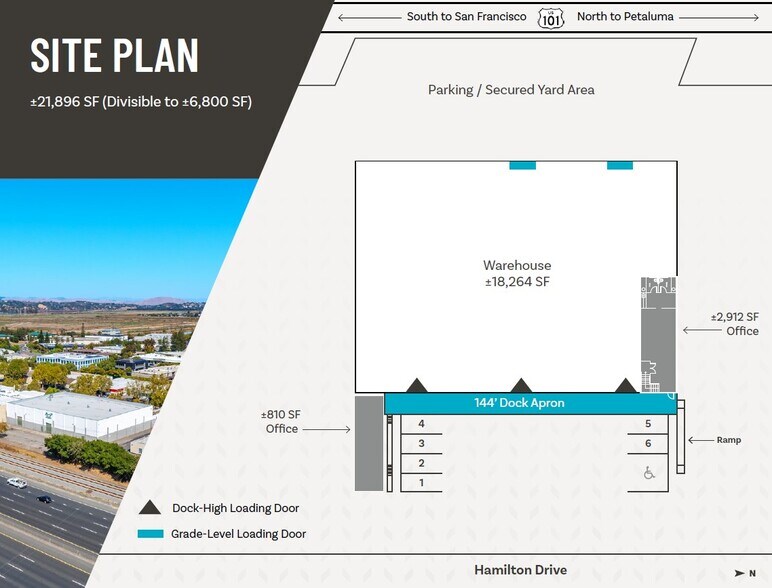 More Photos Of 77 Hamilton Dr, Novato Warehouse For Lease
