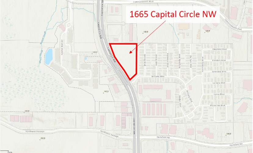 More Photos Of 1665 Capital NW cir, Tallahassee Land For Sale