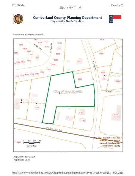 Primary Photo Of PAMALEE Dr, Fayetteville Land For Sale
