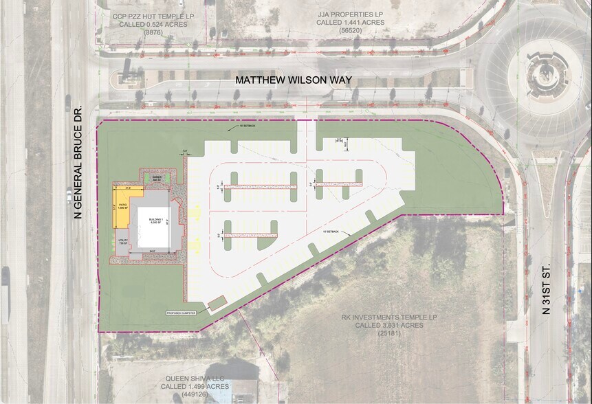 Primary Photo Of 503 N General Bruce Dr, Temple Land For Lease