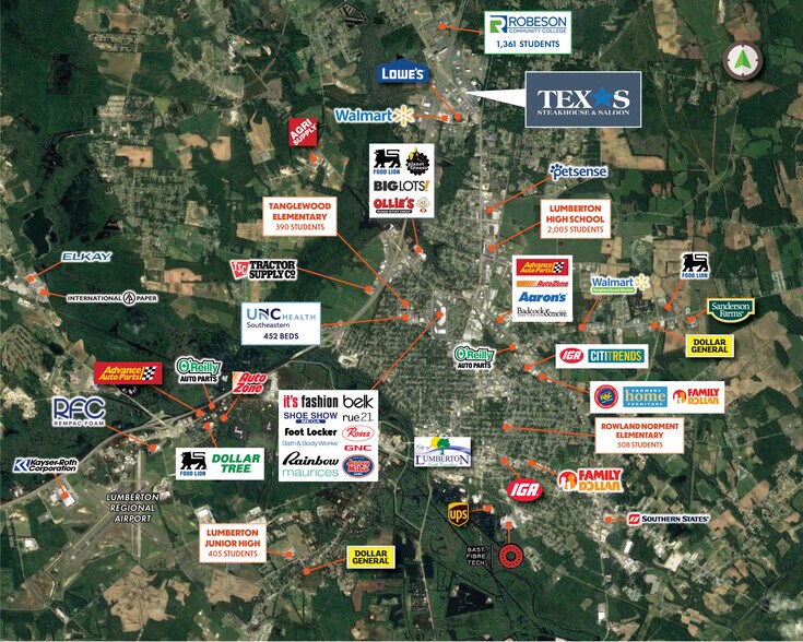 More Photos Of 5093 Fayetteville Rd, Lumberton Restaurant For Sale