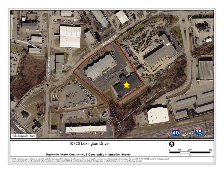 More Photos Of 10720 Lexington Dr, Knoxville Warehouse For Lease