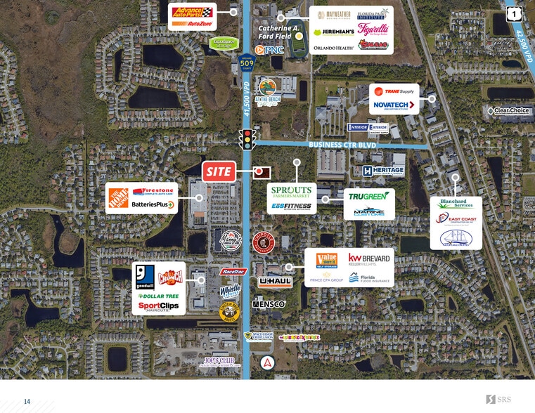 More Photos Of SEC. N. Wickham Road and Business Center Boulevard, Melbourne Bank For Sale