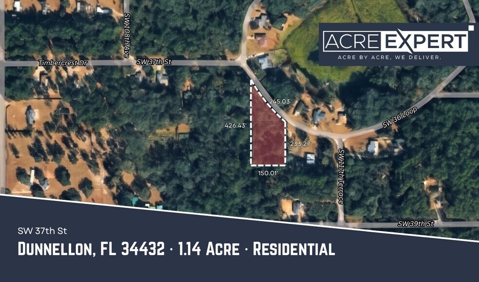 Primary Photo Of SW 36 Loop, Dunnellon Land For Sale
