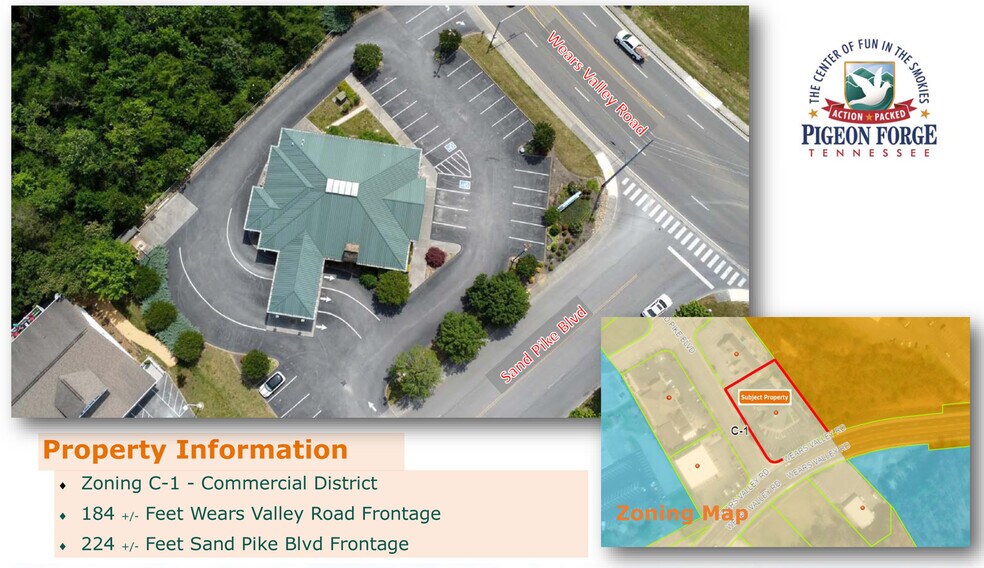 More Photos Of 242 Wears Valley Rd, Pigeon Forge Bank For Lease