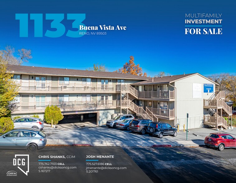 Primary Photo Of 1133 Buena Vista Ave, Reno Apartments For Sale