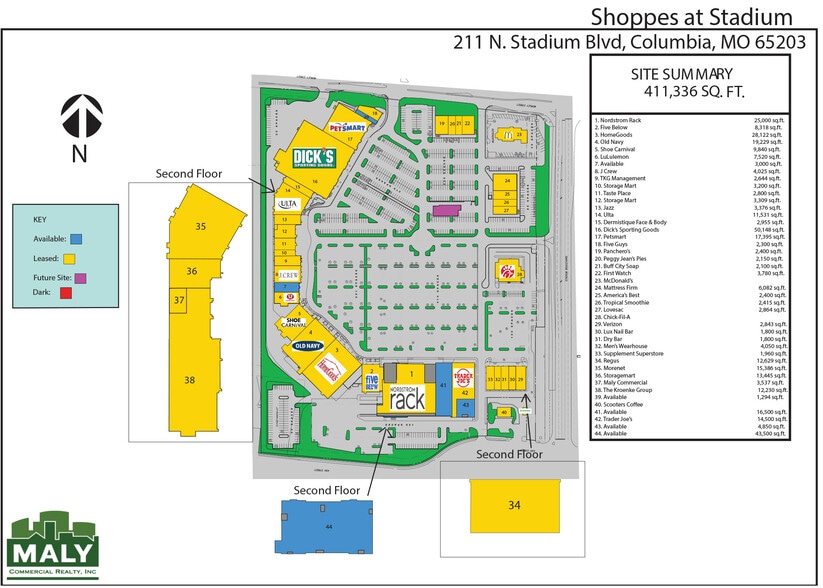 More Photos Of 215-227 N Stadium Blvd, Columbia Unknown For Lease