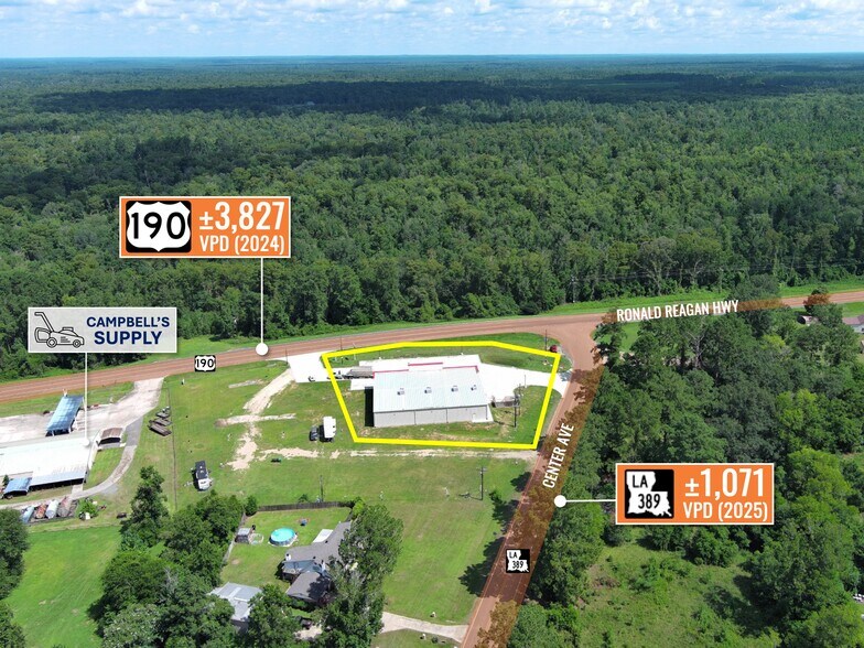 More Photos Of 11787 Highway 190 W, Merryville Freestanding For Sale