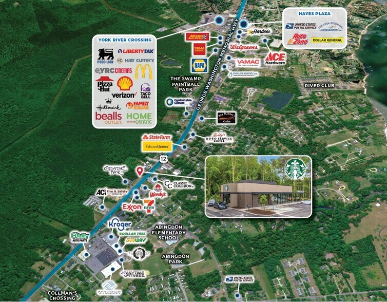More Photos Of 3019 George Washington Memorial Hwy, Hayes General Retail For Sale