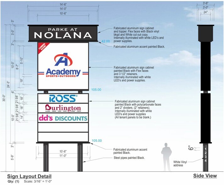 More Photos Of NEC of Nolana Ave & N 34th St, McAllen Land For Lease