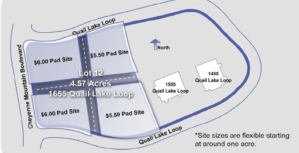 More Photos Of 1655 Quail Lake Loop, Colorado Springs Land For Sale