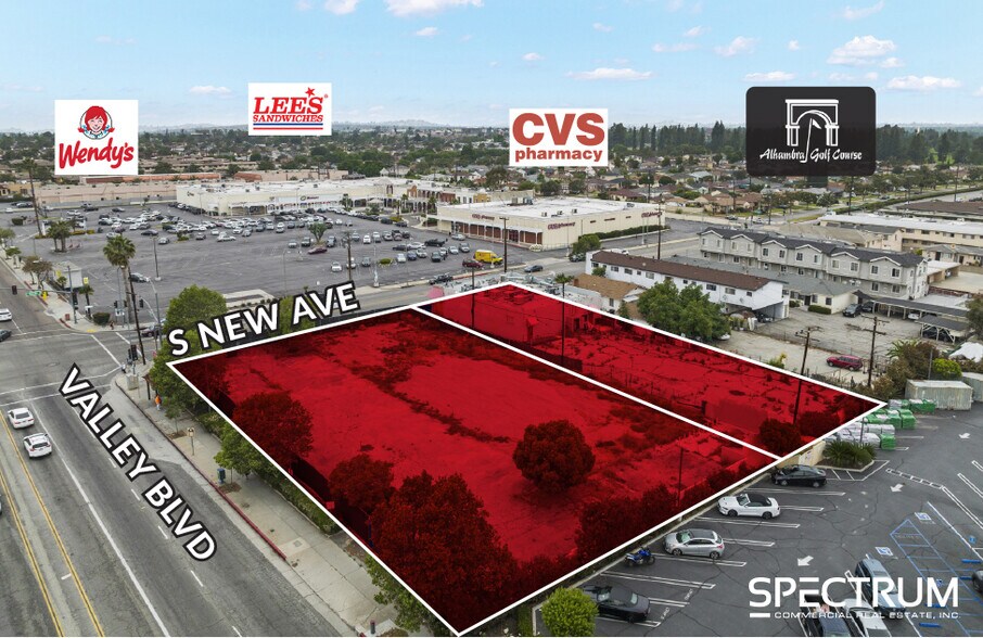 More Photos Of 531-545 W Valley Blvd, San Gabriel Land For Lease