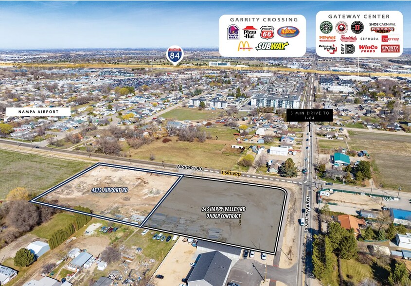 More Photos Of 245 N Happy Valley Rd, Nampa Land For Sale