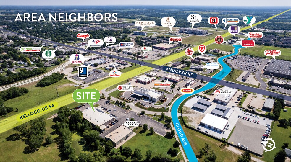 More Photos Of 307 W US Highway 54, Andover General Retail For Sale