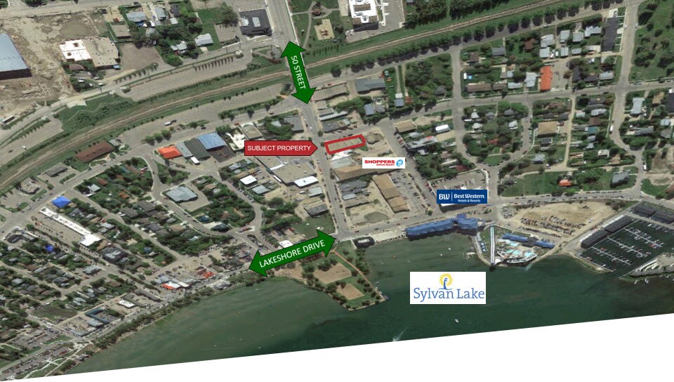 More Photos Of 5020 50 St, Sylvan Lake Storefront For Sale