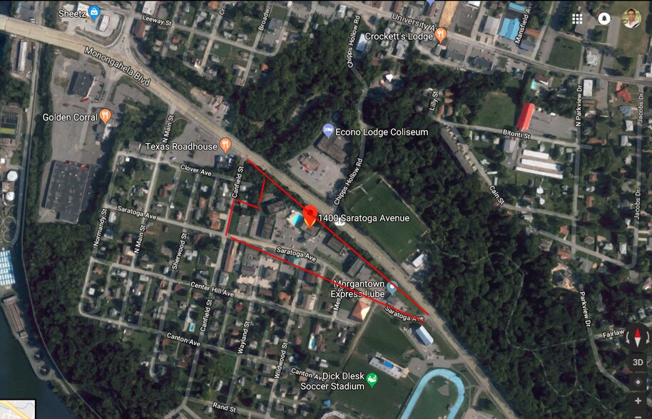 More Photos Of 1400 Saratoga Ave, Morgantown Land For Lease