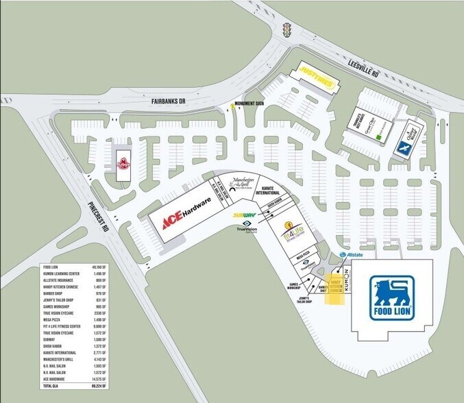 More Photos Of 9101 Leesville Rd, Raleigh General Retail For Lease
