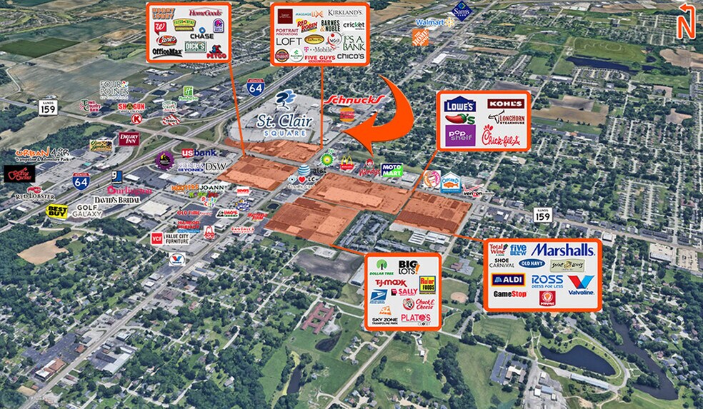 More Photos Of 317 Lincoln Hwy, Fairview Heights Auto Repair For Lease