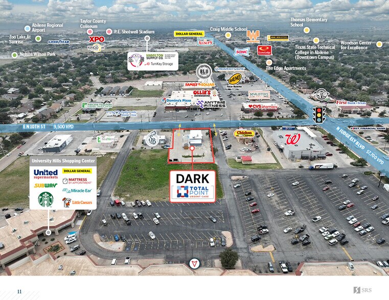 More Photos Of 1116 NE 10th St, Abilene Freestanding For Lease