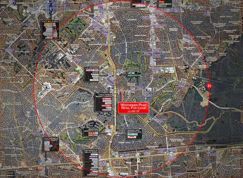 More Photos Of 23120-23128 Westheimer Pky, Katy Freestanding For Lease