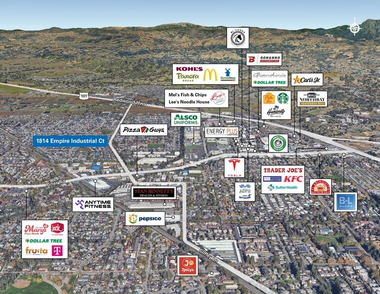 More Photos Of 1814 Empire Industrial Ct, Santa Rosa Warehouse For Sale