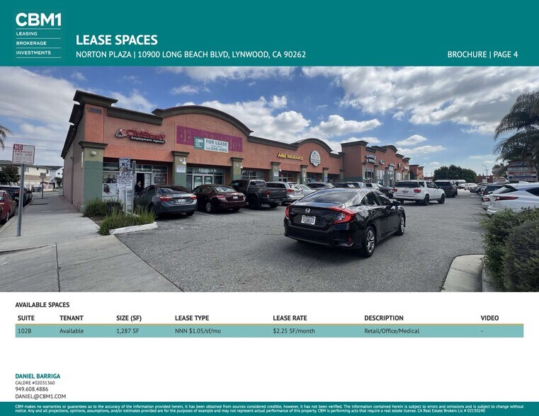 More Photos Of 10900 Long Beach Blvd, Lynwood Storefront For Lease