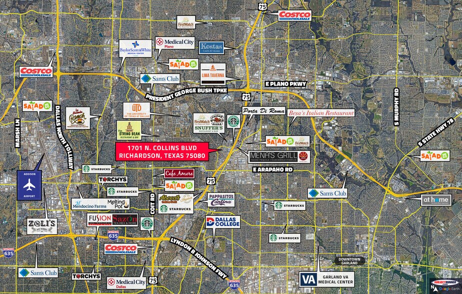 More Photos Of 1701 N Collins Blvd, Richardson Office For Lease