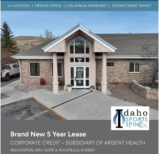 Primary Photo Of 950 Hospital Way, Pocatello Office For Sale
