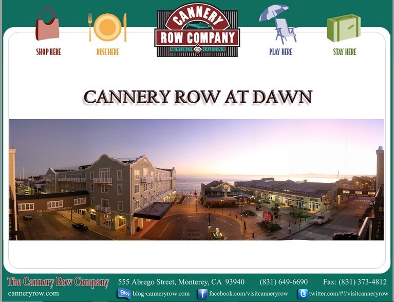More Photos Of 751 Cannery Row, Monterey Storefront For Lease