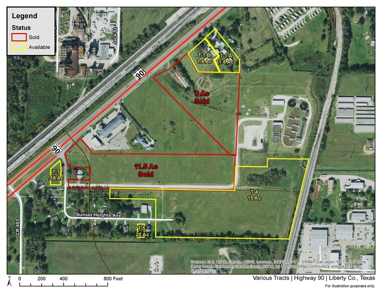 Primary Photo Of 4 Highway 90, Dayton Land For Sale
