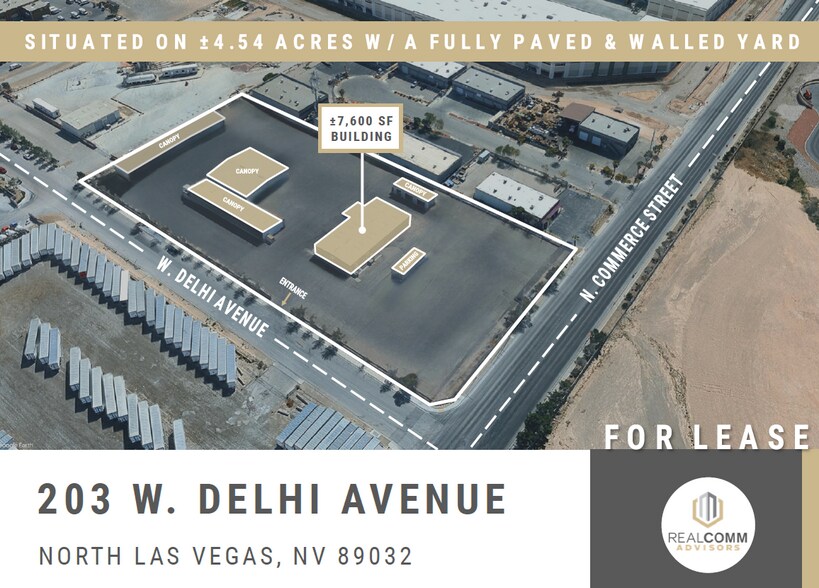 Primary Photo Of 203 W Delhi, North Las Vegas Warehouse For Lease