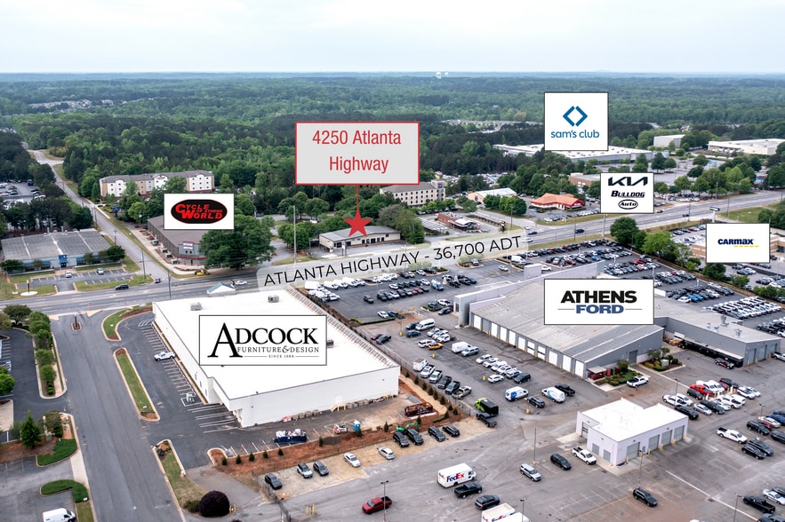 More Photos Of 4250 Atlanta Hwy, Bogart Freestanding For Sale