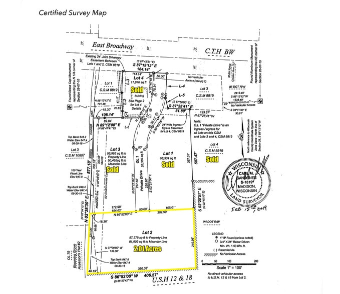 More Photos Of 1208 E Broadway Ave, Monona Land For Sale