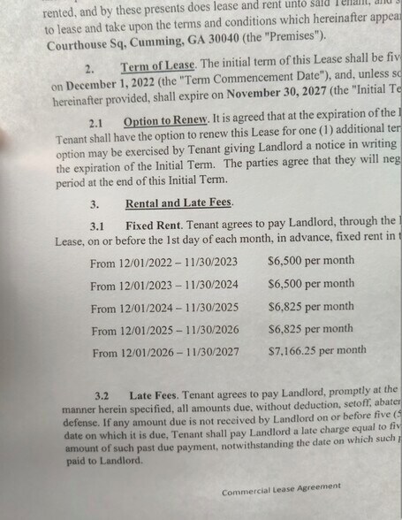 More Photos Of 103 W Court House Sq, Cumming General Retail For Sale