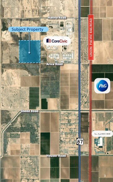 More Photos Of NWC Arica Rd & La Palma Rd, Eloy Land For Sale