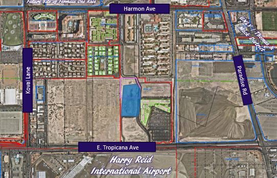 More Photos Of NW Tropicana Ave & Paradise Rd, Las Vegas Land For Sale