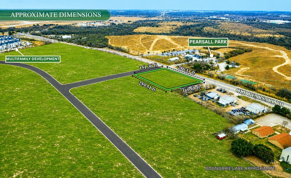 More Photos Of 1± AC on Old Pearsall Road, San Antonio Land For Sale