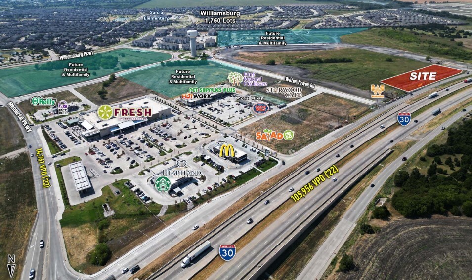 Primary Photo Of SWQ I-30 & Memorial Pky, Fate Land For Lease