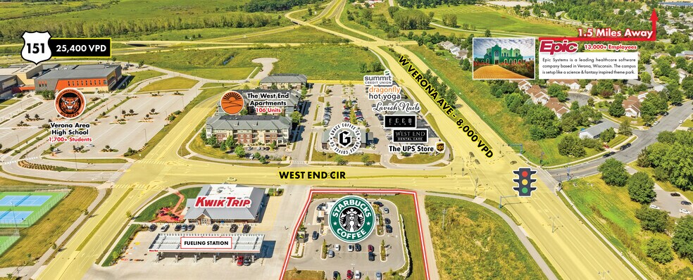 More Photos Of 147 West End Cir, Verona Fast Food For Lease