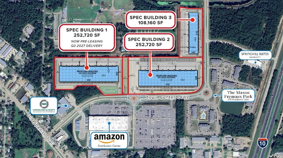 Primary Photo Of 1501 Town Center Pky, Slidell Distribution For Lease