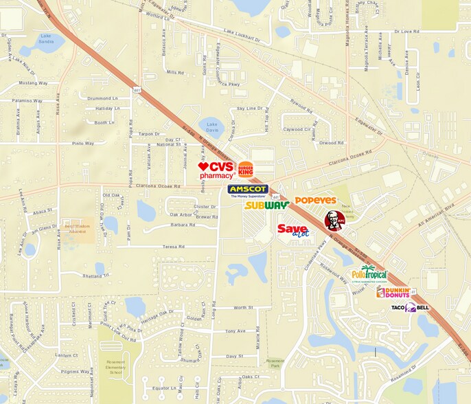 4304 Clarcona Ocoee Rd, Orlando, FL 32810 Freestanding For Sale