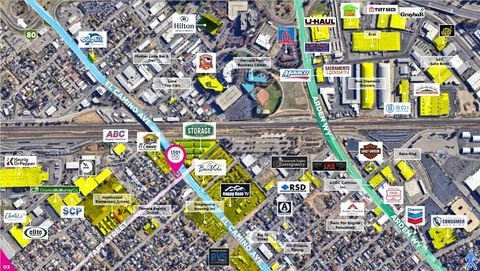 More Photos Of 1301 El Camino Ave, Sacramento Freestanding For Lease