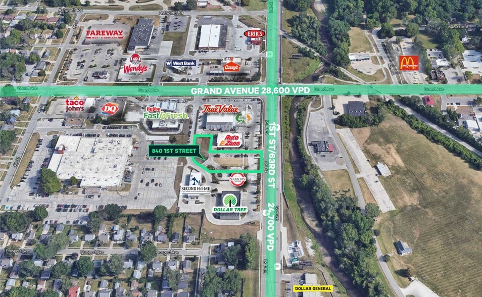 More Photos Of 840 1st St, West Des Moines General Retail For Lease