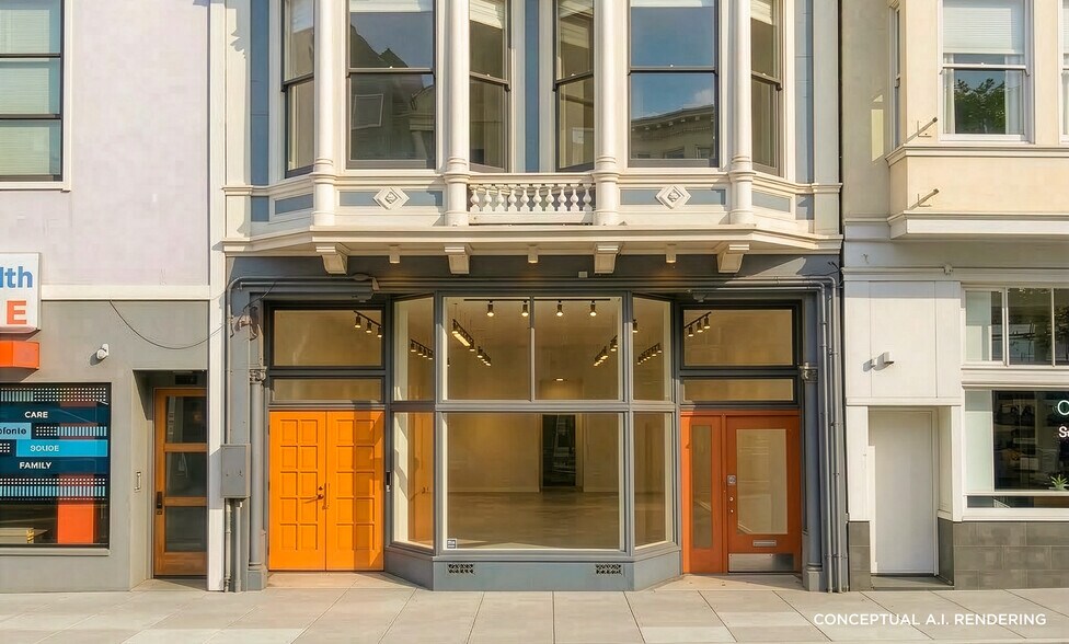 More Photos Of 1807 Divisadero St, San Francisco Storefront Retail Office For Lease